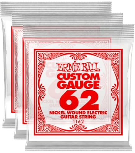 Amazon.com: Ernie Ball Nickel Wound Single Guitar Strings 3